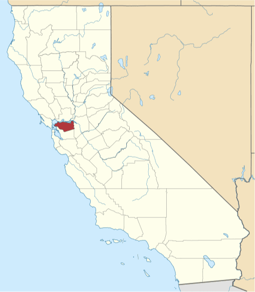 An image showing Contra Costa County in California