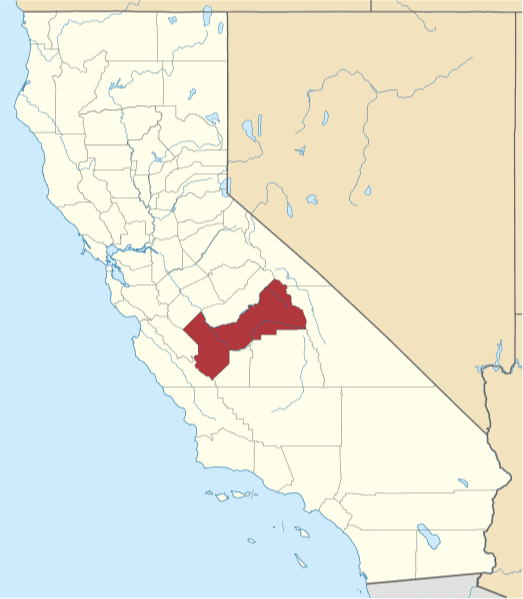 A picture of Fresno County in California