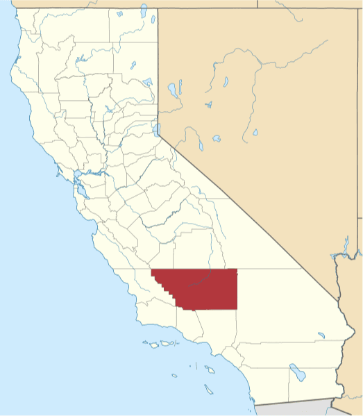 An image showing Kern County in California.