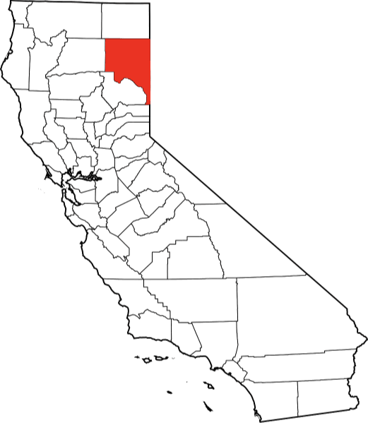 A picture of Lassen County in California