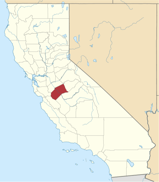 A photo highlighting Merced County in California