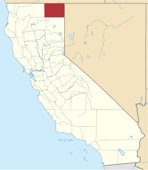 An image displaying Modoc County in California