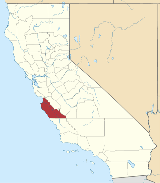 An image showing Monterey County in California
