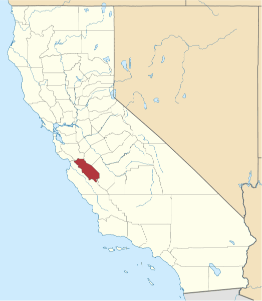 An image showing San Benito County in California