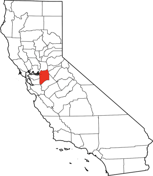 An image showing San Joaquin County in California
