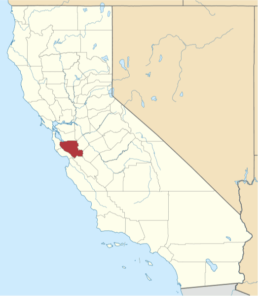 An image showing Santa Clara County in California