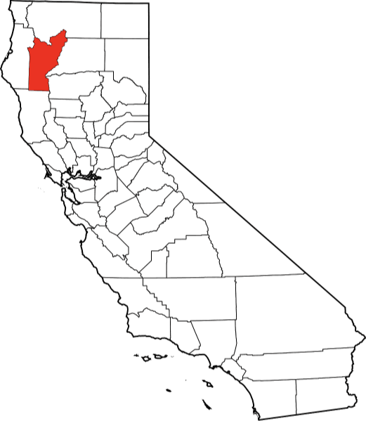 An image displaying Trinity County in California