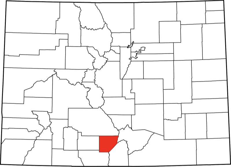A photo displaying Alamosa County in Colorado