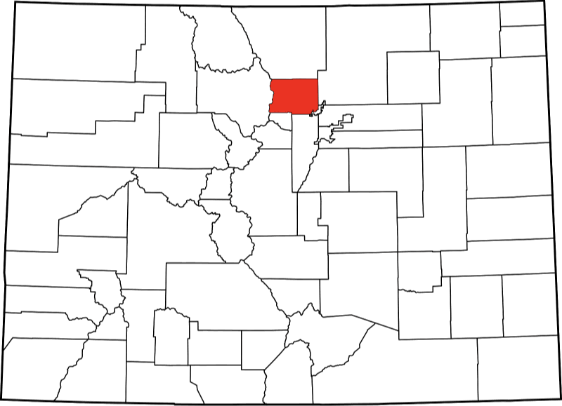 An image showing Boulder County in Colorado