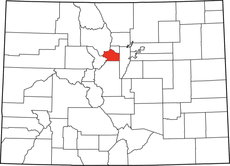 An image showing Clear Creek County in Colorado