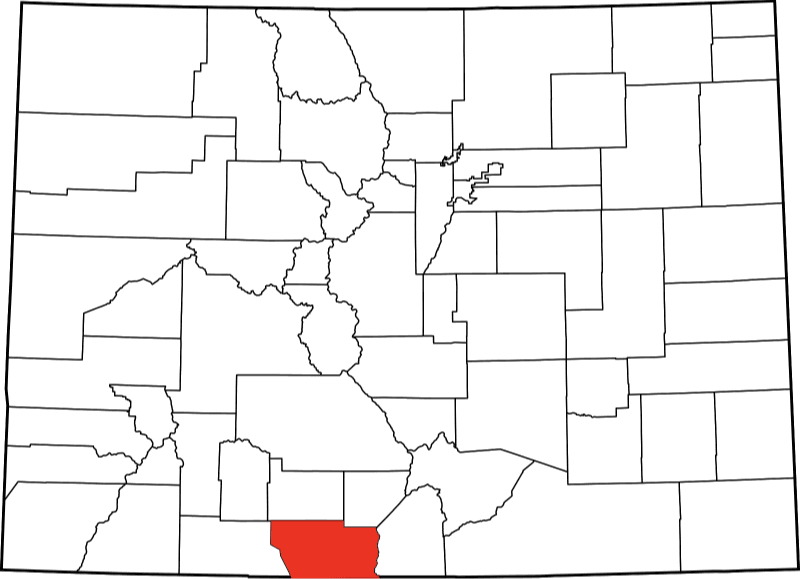 A picture of Conejos County in Colorado