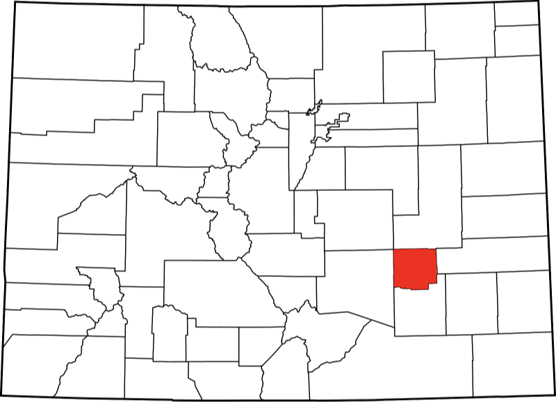 A photo displaying Crowley County in Colorado