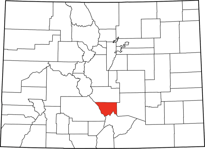 An image showing Custer County in Colorado.