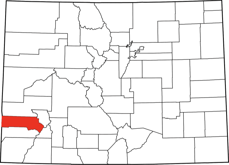 A photo displaying San Miguel County in Colorado