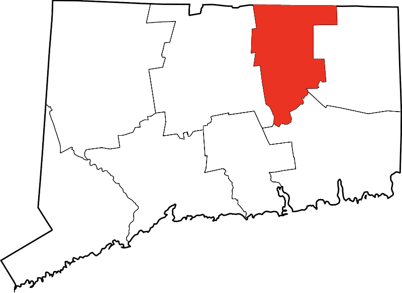 An image showing Tolland County in Connecticut