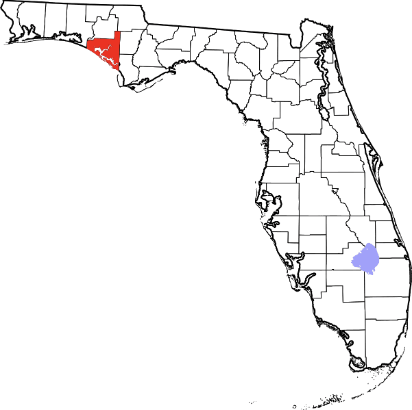 An image showing Bay County in Florida