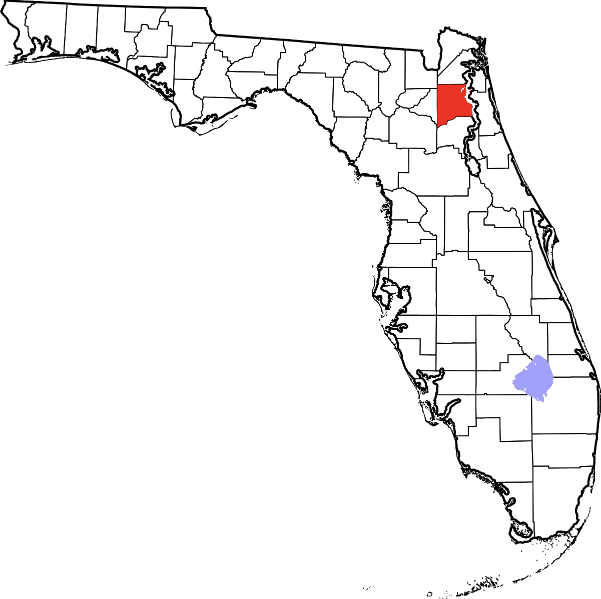 A photo displaying Clay County in Florida