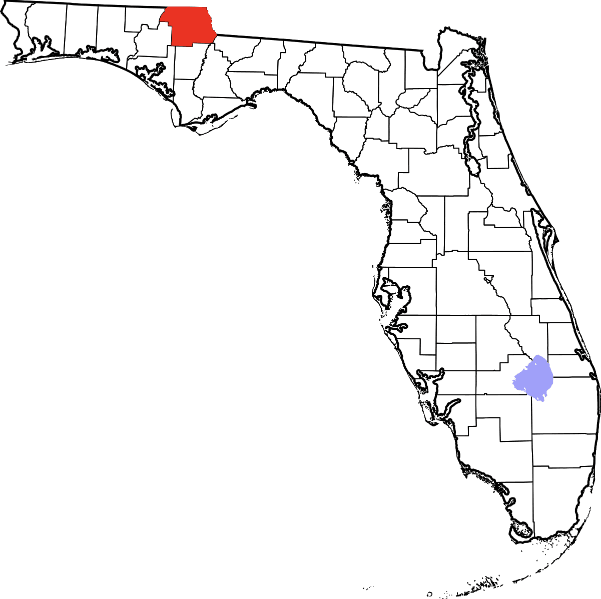 An image showing Jackson County in Florida