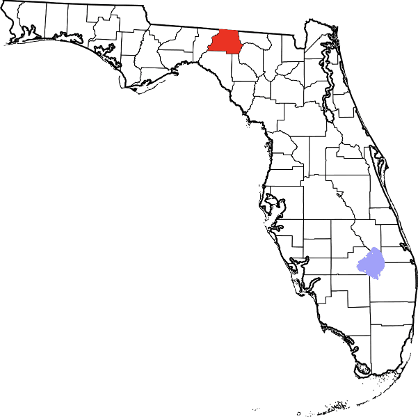 An image showing Madison County in Florida