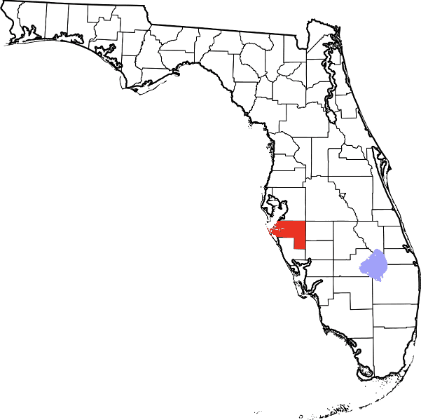 A picture of Manatee County in Florida