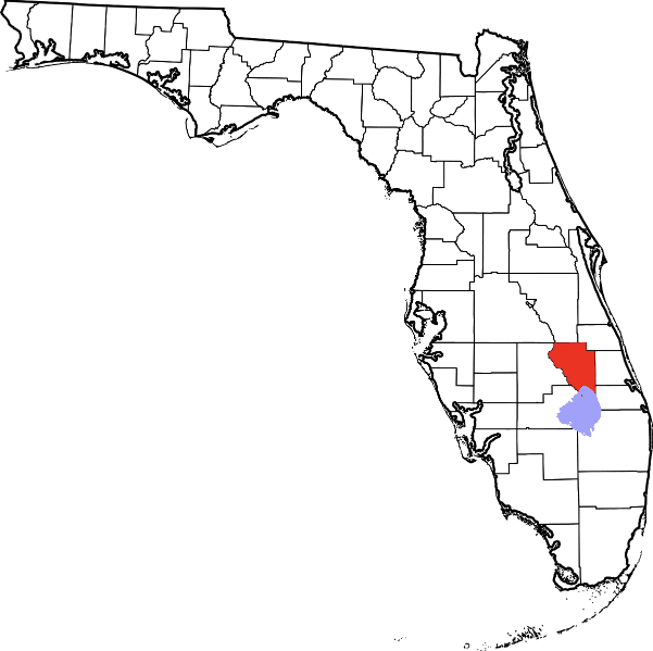 An image showing Okeechobee County in Florida