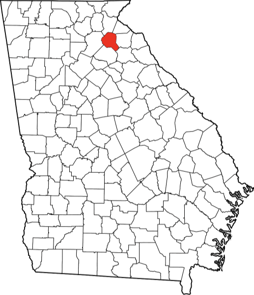 A picture of Banks County in Georgia