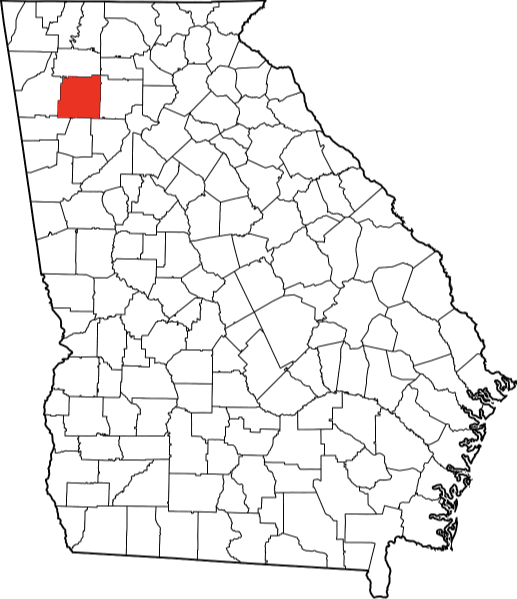 A photo displaying Bartow County in Georgia