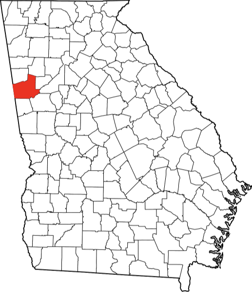A picture of Carroll County in Georgia