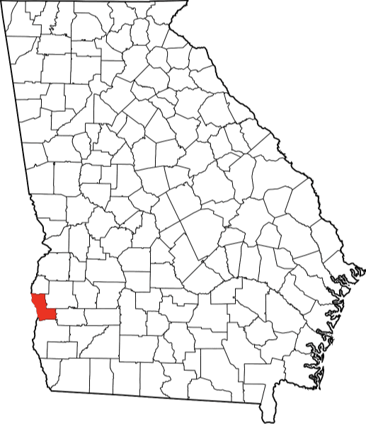 A picture of Clay County in Georgia.