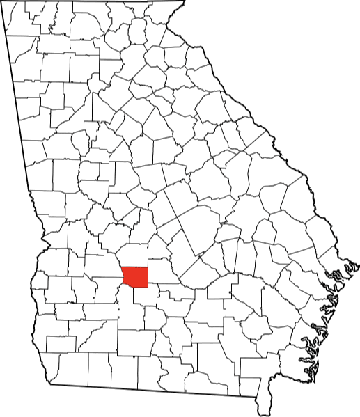 A photo displaying Crisp County in Georgia