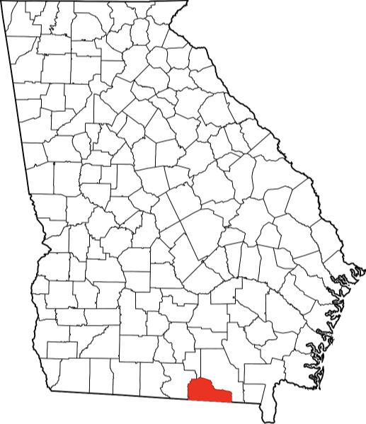 A picture of Echols County in Georgia