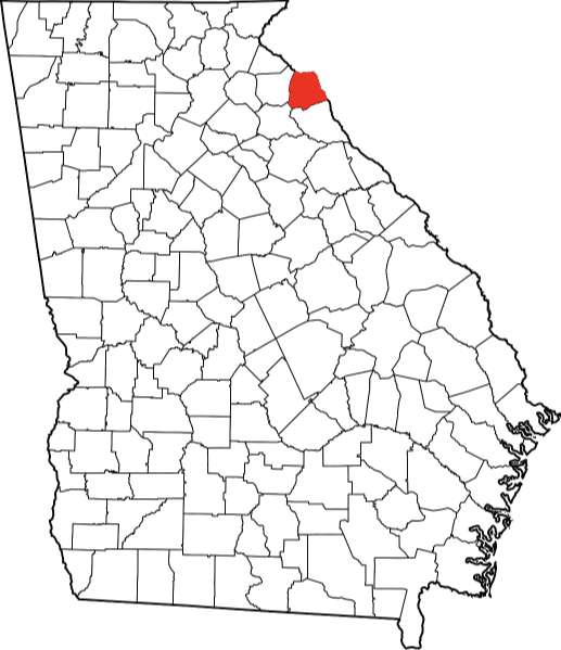 An image showing Hart County in Georgia