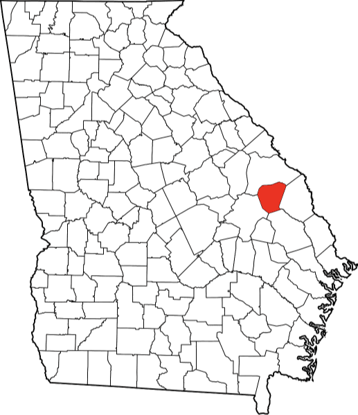 A picture of Jenkins County in Georgia