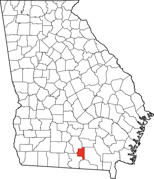 A picture of Lanier County in Georgia