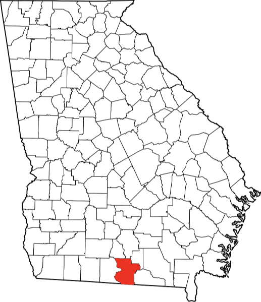 A photo displaying Lowndes County in Georgia