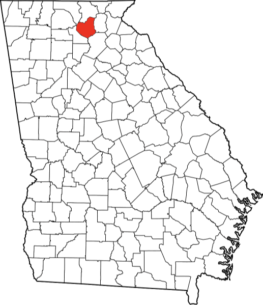 An image showing Lumpkin County in Georgia