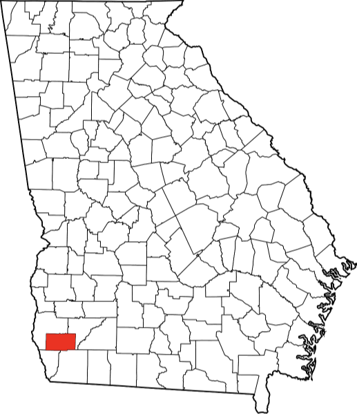 A photo displaying Miller County in Georgia