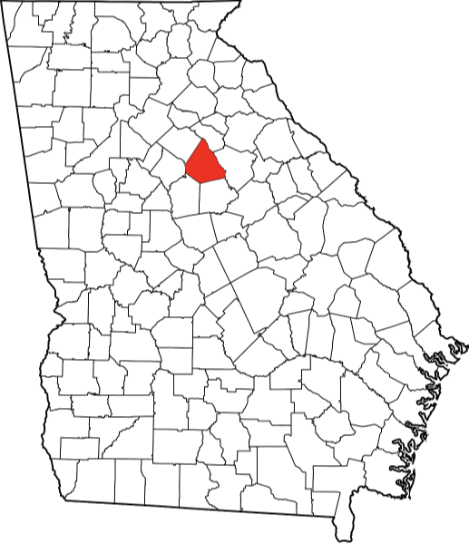 A photo displaying Morgan County in Georgia
