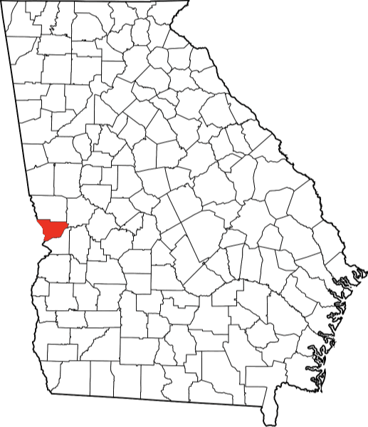 A picture of Muscogee County in Georgia