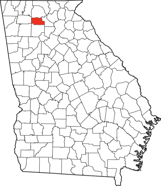 A photo displaying Pickens County in Georgia