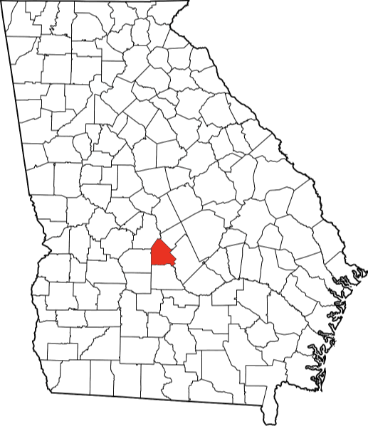 A photo displaying Pulaski County in Georgia