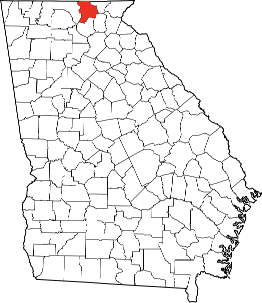 A photo displaying Union County in Georgia