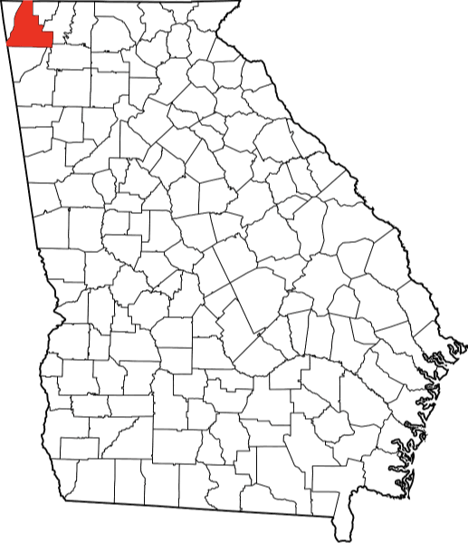 A picture of Walker County in Georgia