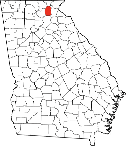 A picture of White County in Georgia