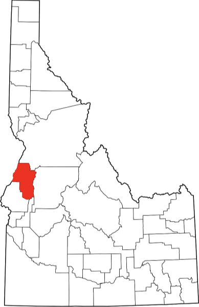 A picture of Adams County in Idaho