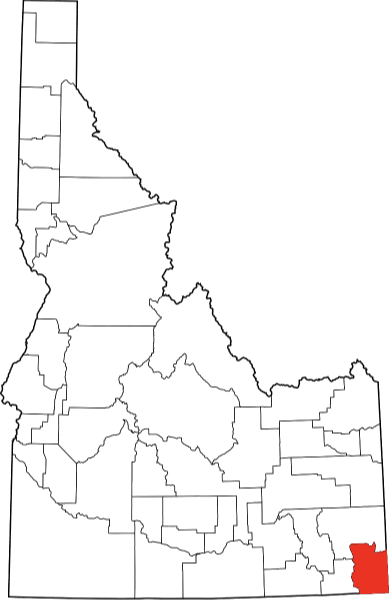 A photo displaying Bear Lake County in Idaho