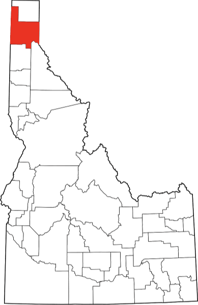 An image showing Bonner County in Idaho