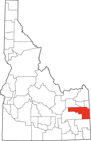 A picture of Bonneville County in Idaho