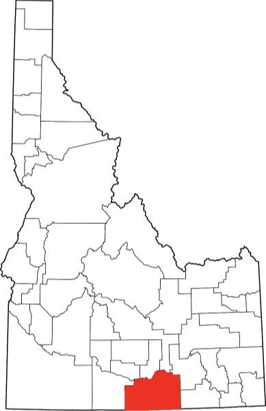 A photo displaying Cassia County in Idaho