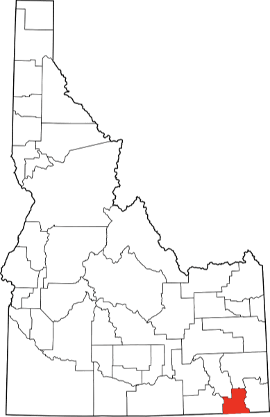 An image showing Franklin County in Idaho